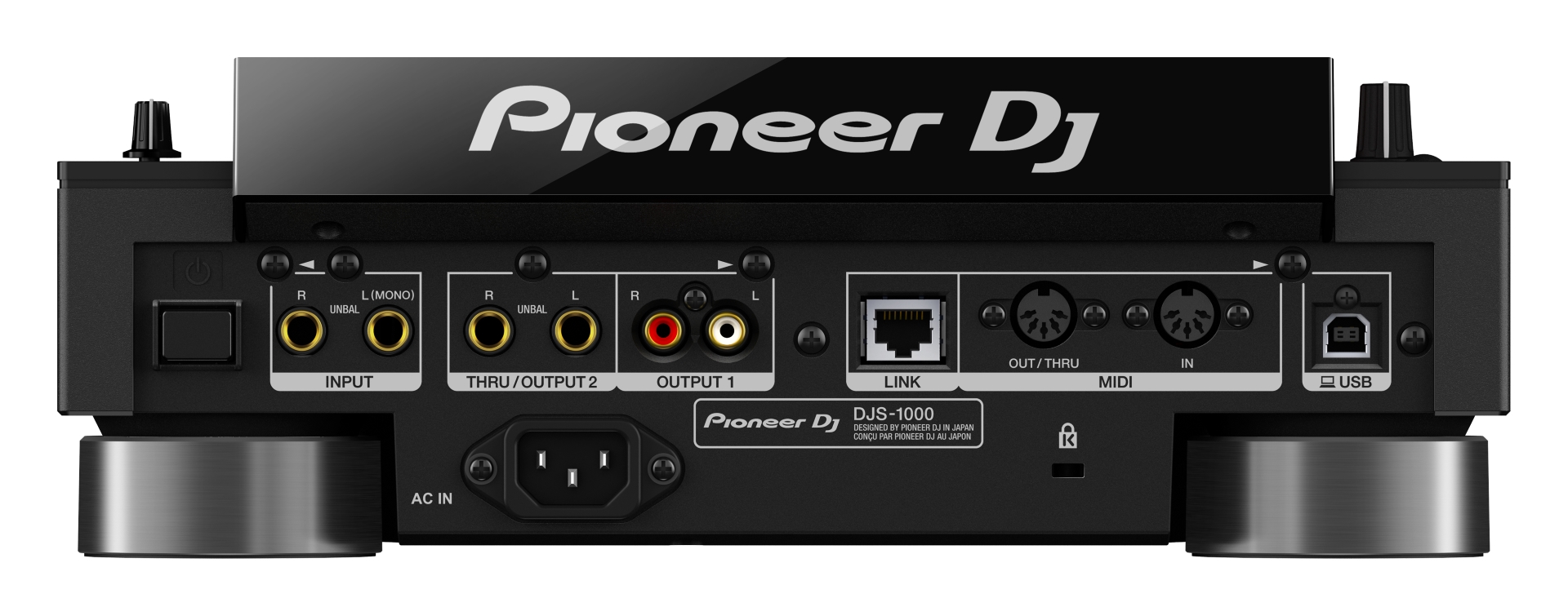AUDIOIBIZA SAMPLER PIONEER DJ DJS 1000 prm rear low 0926